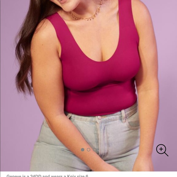 knix Tops - Knix LuxLift Tank With Built-In Bra sz L+